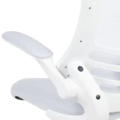 Flash Furniture Mid-Back White Mesh Swivel Ergonomic Task Office Chair With White Frame And Flip-Up Arms 17 Flash Furniture Mid-Back White Mesh Swivel Ergonomic Task Office Chair With White Frame And Flip-Up Arms -Furniture GUEST 4d97151d 49a2 4127 be0e 0b5a156bd304