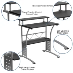 Flash Furniture Work From Home Kit - Black Computer Desk, Ergonomic Mesh Office Chair And Locking Mobile Filing Cabinet With Side Handles 11 Flash Furniture Work From Home Kit - Black Computer Desk, Ergonomic Mesh Office Chair And Locking Mobile Filing Cabinet With Side Handles -Furniture GUEST 4e6493de c2df 4cb1 a794 17890c6819b1