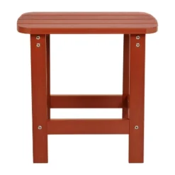 Flash Furniture Charlestown All-Weather Poly Resin Wood Commercial Grade Adirondack Side Table 21 Flash Furniture Charlestown All-Weather Poly Resin Wood Commercial Grade Adirondack Side Table -Furniture GUEST 4f5f4b57 3c63 4161 86a3 016b21279a67