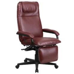 Flash Furniture High Back LeatherSoft Executive Reclining Ergonomic Swivel Office Chair With Arms -Furniture GUEST 50059c78 55f4 4d28 9a9f f0760f8eeec5