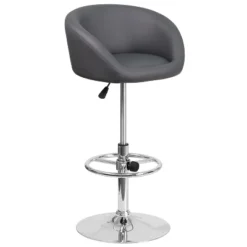 Flash Furniture Contemporary Adjustable Height Barstool With Barrel Back And Chrome Base 25 Flash Furniture Contemporary Adjustable Height Barstool With Barrel Back And Chrome Base -Furniture GUEST 50dcba7e 4d31 4b4f ae33 7de46f42f337
