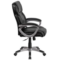 Flash Furniture Mid-Back LeatherSoftSoft Executive Swivel Office Chair With Padded Arms 16 Flash Furniture Mid-Back LeatherSoftSoft Executive Swivel Office Chair With Padded Arms -Furniture GUEST 53253b94 5eea 407d b045 88488bf37f1f