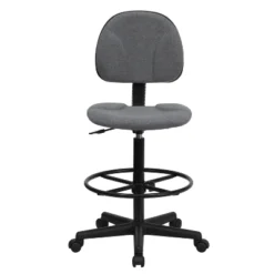 Ergonomic Drafting Chair Adjustable Gray - Flash Furniture 5 Ergonomic Drafting Chair Adjustable Gray - Flash Furniture -Furniture GUEST 53a4abbe e6ee 4192 8bee 7bf712021128