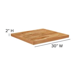 Flash Furniture Square Butcher Block Style Table Top -Furniture GUEST 53c7c337 53bc 453b a246 61b98a0d5c3f