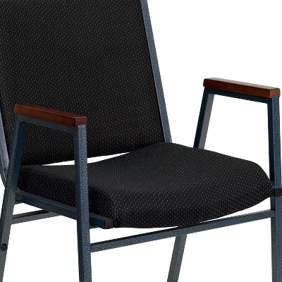 Flash Furniture HERCULES Series Heavy Duty Stack Chair With Arms 5 Flash Furniture HERCULES Series Heavy Duty Stack Chair With Arms - Image 5