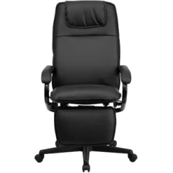 Flash Furniture High Back LeatherSoft Executive Reclining Ergonomic Swivel Office Chair With Arms -Furniture GUEST 54a056a4 84a3 416f ae40 012d85b32045