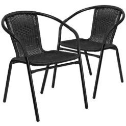 Flash Furniture 2 Pack Rattan Indoor-Outdoor Restaurant Stack Chair 31 Flash Furniture 2 Pack Rattan Indoor-Outdoor Restaurant Stack Chair -Furniture GUEST 54e38eae 7225 4892 861d b50e6f1ea126