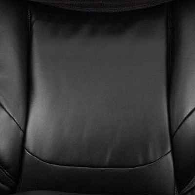 Flash Furniture HERCULES Series Big & Tall 500 Lb. Rated Black LeatherSoft Executive Swivel Ergonomic Office Chair With Adjustable Headrest 9 Flash Furniture HERCULES Series Big & Tall 500 Lb. Rated Black LeatherSoft Executive Swivel Ergonomic Office Chair With Adjustable Headrest - Image 9