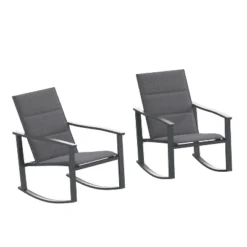 Flash Furniture Brazos Set Of 2 Outdoor Rocking Chairs With Flex Comfort Material And Metal Frame 24 Flash Furniture Brazos Set Of 2 Outdoor Rocking Chairs With Flex Comfort Material And Metal Frame -Furniture GUEST 55452cef af69 47d1 be78 503365398672
