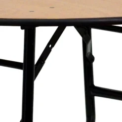Flash Furniture 4-Foot Round Wood Folding Banquet Table With Clear Coated Finished Top 12 Flash Furniture 4-Foot Round Wood Folding Banquet Table With Clear Coated Finished Top -Furniture GUEST 5645b642 ee24 4959 a906 9a35e7ec1e1b