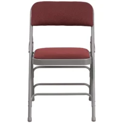 Flash Furniture 2 Pack HERCULES Series Curved Triple Braced & Double Hinged Fabric Upholstered Metal Folding Chair 21 Flash Furniture 2 Pack HERCULES Series Curved Triple Braced & Double Hinged Fabric Upholstered Metal Folding Chair -Furniture GUEST 57132b51 7650 4648 973d 24aea3919705