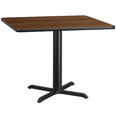 Flash Furniture 42'' Square Laminate Table Top With 33'' X 33'' Table Height Base 4 Flash Furniture 42'' Square Laminate Table Top With 33'' X 33'' Table Height Base - Image 4