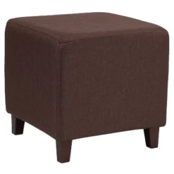 Flash Furniture Ascalon Taut Upholstered Cube Ottoman Pouf -Furniture GUEST 584ec6ea 5a85 4d18 a2b1 72f3b554565a