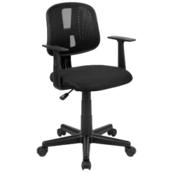 Flash Furniture Flash Fundamentals Mid-Back Mesh Swivel Task Office Chair With Pivot Back And Arms 27 Flash Furniture Flash Fundamentals Mid-Back Mesh Swivel Task Office Chair With Pivot Back And Arms -Furniture GUEST 5a450ba8 2173 4c6d 8783 d958c32acbe1