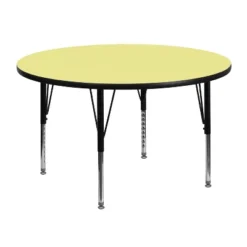 Flash Furniture 48'' Round Thermal Laminate Activity Table - Height Adjustable Short Legs 6 Flash Furniture 48'' Round Thermal Laminate Activity Table - Height Adjustable Short Legs -Furniture GUEST 5a590250 574a 4573 9347 953634ca5733