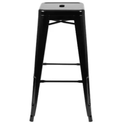 Flash Furniture 30" High Metal Indoor Bar Stool - Stackable Set Of 4 -Furniture GUEST 5b044970 ca21 4cf3 b970 cf28cda56105