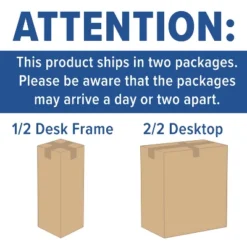 Flash Furniture Electric Height Adjustable Standing Desk - Table Top 48" Wide - 24" Deep -Furniture GUEST 5be2a6b3 e940 49cb b86e 1a76890668cd