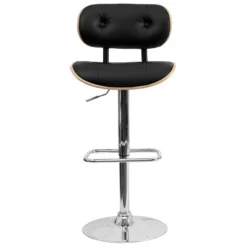 Flash Furniture Bentwood Adjustable Height Barstool With Button Tufted Vinyl Upholstery 18 Flash Furniture Bentwood Adjustable Height Barstool With Button Tufted Vinyl Upholstery -Furniture GUEST 5cc0a330 04af 49eb 9223 05a48e7029dc