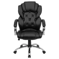 Flash Furniture High Back Transitional Style Black LeatherSoft Executive Swivel Office Chair With Arms 8 Flash Furniture High Back Transitional Style Black LeatherSoft Executive Swivel Office Chair With Arms -Furniture GUEST 5d4a99bc a457 46ca af14 bacee439f0f2