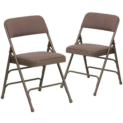 Flash Furniture HERCULES Series Metal Folding Chairs With Padded Seats | Set Of 2 Black Metal Folding Chairs 13 Flash Furniture HERCULES Series Metal Folding Chairs With Padded Seats | Set Of 2 Black Metal Folding Chairs - Image 13
