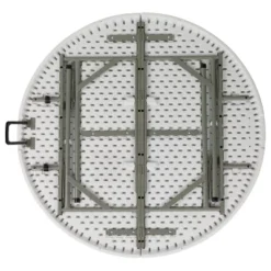 Flash Furniture 4-Foot Round Bi-Fold Granite White Plastic Banquet And Event Folding Table With Carrying Handle 11 Flash Furniture 4-Foot Round Bi-Fold Granite White Plastic Banquet And Event Folding Table With Carrying Handle -Furniture GUEST 60975abb e22b 4eb9 8066 e95f5204ca25