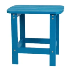 Flash Furniture Charlestown All-Weather Poly Resin Wood Commercial Grade Adirondack Side Table 29 Flash Furniture Charlestown All-Weather Poly Resin Wood Commercial Grade Adirondack Side Table -Furniture GUEST 60f1ced5 b334 4bc5 956b 3cda14971c3d