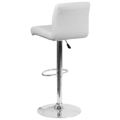 Flash Furniture Contemporary Vinyl Adjustable Height Barstool With Rolled Seat And Chrome Base 22 Flash Furniture Contemporary Vinyl Adjustable Height Barstool With Rolled Seat And Chrome Base -Furniture GUEST 61d36dd1 40d9 4772 9f6f bce48ed8161f