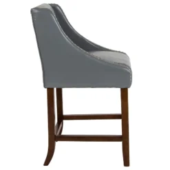 Flash Furniture Carmel Series 24" High Transitional Wood Counter Height Stool With Accent Nail Trim 19 Flash Furniture Carmel Series 24" High Transitional Wood Counter Height Stool With Accent Nail Trim -Furniture GUEST 6211ab4d b4ec 484b 8f85 86f8341066b9