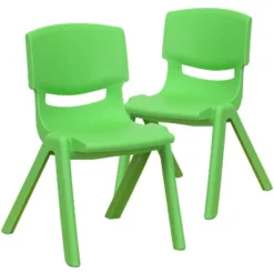 Flash Furniture 2 Pack Plastic Stackable School Chair With 12" Seat Height -Furniture GUEST 62f5cef4 1d33 4a59 a0de 8cbf094f3668