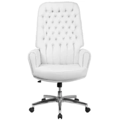 Flash Furniture High Back Traditional Tufted LeatherSoft Executive Swivel Office Chair With Silver Welt Arms 17 Flash Furniture High Back Traditional Tufted LeatherSoft Executive Swivel Office Chair With Silver Welt Arms -Furniture GUEST 639d396c 4bf0 482f b992 31e8280210f6