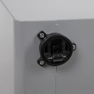 Flash Furniture Ergonomic 3-Drawer Mobile Locking Filing Cabinet With Anti-Tilt Mechanism And Hanging Drawer For Legal & Letter Files 7 Flash Furniture Ergonomic 3-Drawer Mobile Locking Filing Cabinet With Anti-Tilt Mechanism And Hanging Drawer For Legal & Letter Files - Image 7