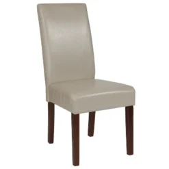 Flash Furniture Greenwich Series Upholstered Panel Back Mid-Century Parsons Dining Chairs -Furniture GUEST 6485a118 f1e7 4875 9bdb 91001b774387