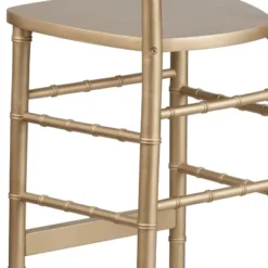 Flash Furniture HERCULES Series Gold Wood Chiavari Barstool -Furniture GUEST 649dc796 9113 4029 8581 0028c2d5084b