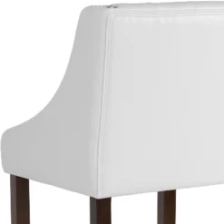 Flash Furniture Carmel Series 30" High Transitional Tufted Walnut Barstool With Accent Nail Trim 16 Flash Furniture Carmel Series 30" High Transitional Tufted Walnut Barstool With Accent Nail Trim -Furniture GUEST 656e90a3 6e3e 4746 95a4 acfed3d39b2a