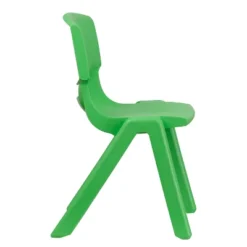 Flash Furniture 2 Pack Green Plastic Stackable School Chair With 15.5" Seat Height -Furniture GUEST 65b6bad6 e13f 4bbe 9a57 b44d5a466ae6
