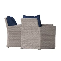 Flash Furniture Aransas Series 4 Piece Patio Set With Back Pillows And Seat Cushions -Furniture GUEST 66cc24a8 2601 4684 a7c2 1bb9efbc9aff