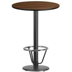 Flash Furniture 30'' Round Laminate Table Top With 18'' Round Bar Height Table Base And Foot Ring 9 Flash Furniture 30'' Round Laminate Table Top With 18'' Round Bar Height Table Base And Foot Ring -Furniture GUEST 66d98bec df06 442b 97c4 0595e4f68b9b