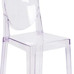 Flash Furniture Ghost Chair With Oval Back In Transparent Crystal 13 Flash Furniture Ghost Chair With Oval Back In Transparent Crystal -Furniture GUEST 66eb994f 7960 4af1 abf1 95839ed04b06