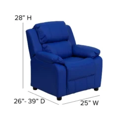 Flash Furniture Deluxe Padded Contemporary Kids Recliner With Storage Arms 23 Flash Furniture Deluxe Padded Contemporary Kids Recliner With Storage Arms -Furniture GUEST 6717fe9c 96a9 45af 8cd5 194ed330c2ee
