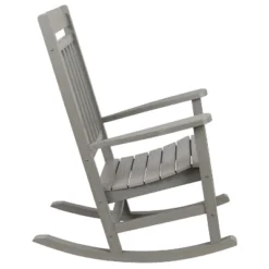 Flash Furniture Set Of 2 Winston All-Weather Faux Wood Rocking Chair -Furniture GUEST 678ed04e 180e 48d9 a8c6 2d43a9309c62