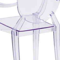 Flash Furniture Ghost Chair With Arms In Transparent Crystal 12 Flash Furniture Ghost Chair With Arms In Transparent Crystal -Furniture GUEST 67c71425 3259 4a10 a7d9 febb1dd736d4