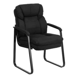 Flash Furniture Executive Side Reception Chair With Lumbar Support And Sled Base 22 Flash Furniture Executive Side Reception Chair With Lumbar Support And Sled Base -Furniture GUEST 689bd153 594c 4be8 b494 3d2aaeb39ad0
