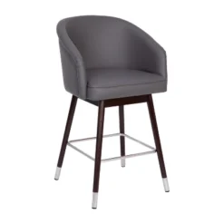 Flash Furniture Margo Commercial Grade Mid-Back Modern Barstool With Beechwood Legs And Curved Back 7 Flash Furniture Margo Commercial Grade Mid-Back Modern Barstool With Beechwood Legs And Curved Back -Furniture GUEST 68bb7300 c24b 4ee6 b03a aeae65073923