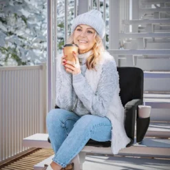 Flash Furniture Malta Portable Heated Reclining Stadium Chair With Armrests, Heated Padded Back & Heated Seat With Dual Storage Pockets And Backpack Straps 29 Flash Furniture Malta Portable Heated Reclining Stadium Chair With Armrests, Heated Padded Back & Heated Seat With Dual Storage Pockets And Backpack Straps -Furniture GUEST 6981320c 1421 45c9 9e7f 7d84fa96c8b0