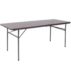 Flash Furniture 6-Foot Bi-Fold Plastic Banquet And Event Folding Table With Carrying Handle 17 Flash Furniture 6-Foot Bi-Fold Plastic Banquet And Event Folding Table With Carrying Handle -Furniture GUEST 6a27b85a f726 4cd9 a758 7a8027c740dd