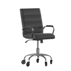 Flash Furniture Camilia Mid-Back Executive Swivel Office Chair With Arms, And Transparent Roller Wheels 22 Flash Furniture Camilia Mid-Back Executive Swivel Office Chair With Arms, And Transparent Roller Wheels -Furniture GUEST 6adebb25 29cf 4cf7 8bf9 c6fd37dedea1