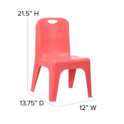 Flash Furniture 4 Pack Plastic Stackable School Chair With Carrying Handle And 11'' Seat Height 14 Flash Furniture 4 Pack Plastic Stackable School Chair With Carrying Handle And 11'' Seat Height -Furniture GUEST 6c210769 0196 4442 a56e a583bb03f676
