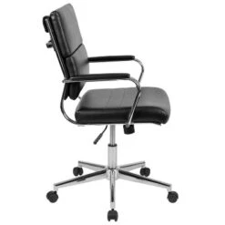 Flash Furniture Mid-Back LeatherSoft Contemporary Panel Executive Swivel Office Chair 24 Flash Furniture Mid-Back LeatherSoft Contemporary Panel Executive Swivel Office Chair -Furniture GUEST 6c5ebaf2 c55e 4ef0 a73e 895e486b1f80