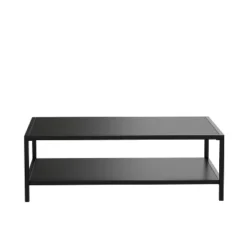 Flash Furniture Brock Outdoor 2 Tier Patio Coffee Table Commercial Grade Black Coffee Table For Deck, Porch, Or Poolside-Steel Square Leg Frame 15 Flash Furniture Brock Outdoor 2 Tier Patio Coffee Table Commercial Grade Black Coffee Table For Deck, Porch, Or Poolside-Steel Square Leg Frame -Furniture GUEST 6ca02215 1bdd 4f7c 9771 7fd2efa50d04