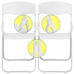 Flash Furniture 2 Pack HERCULES Series 500 Lb. Capacity Heavy Duty Plastic Folding Chair With Built-in Ganging Brackets 13 Flash Furniture 2 Pack HERCULES Series 500 Lb. Capacity Heavy Duty Plastic Folding Chair With Built-in Ganging Brackets -Furniture GUEST 6d009dc4 fa46 47dd 871d 430dbfa1a072